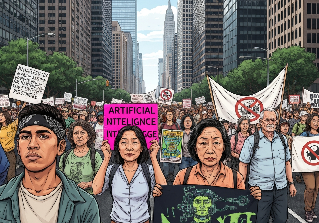 Økende motstand mot kunstig intelligens i USA