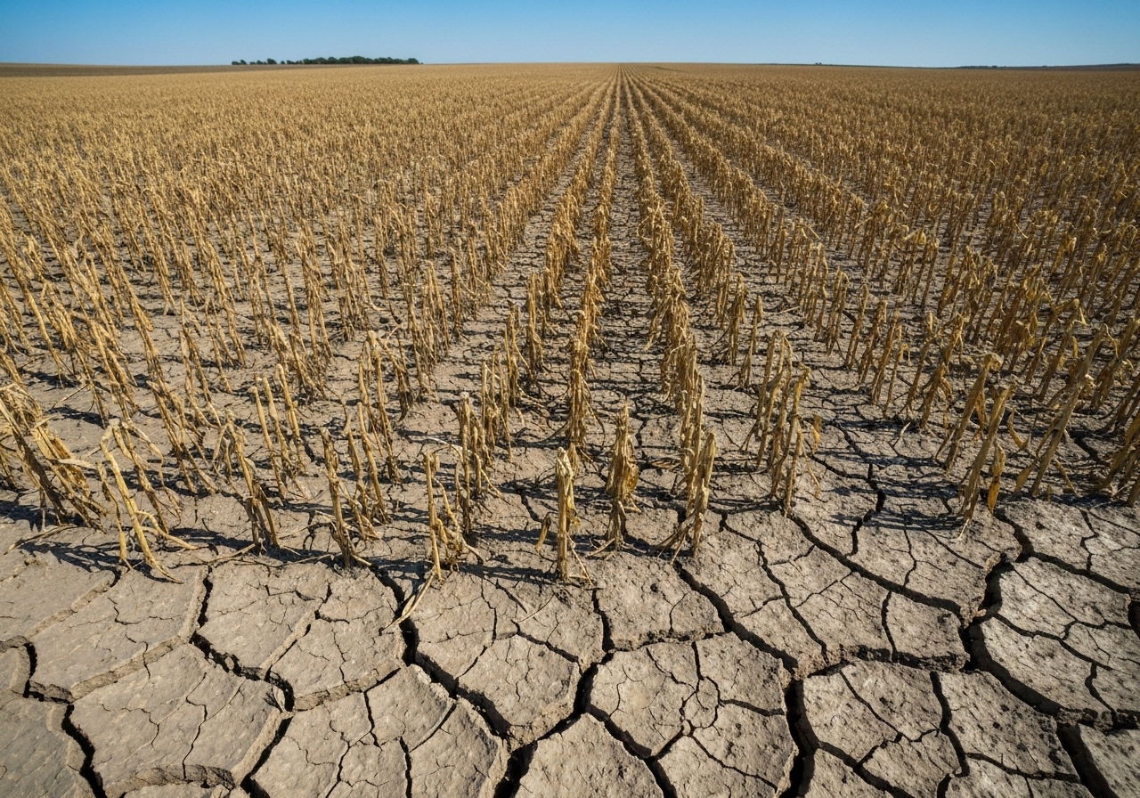 Tørkeforholdene forverres i Midtvesten til tross for nedbør