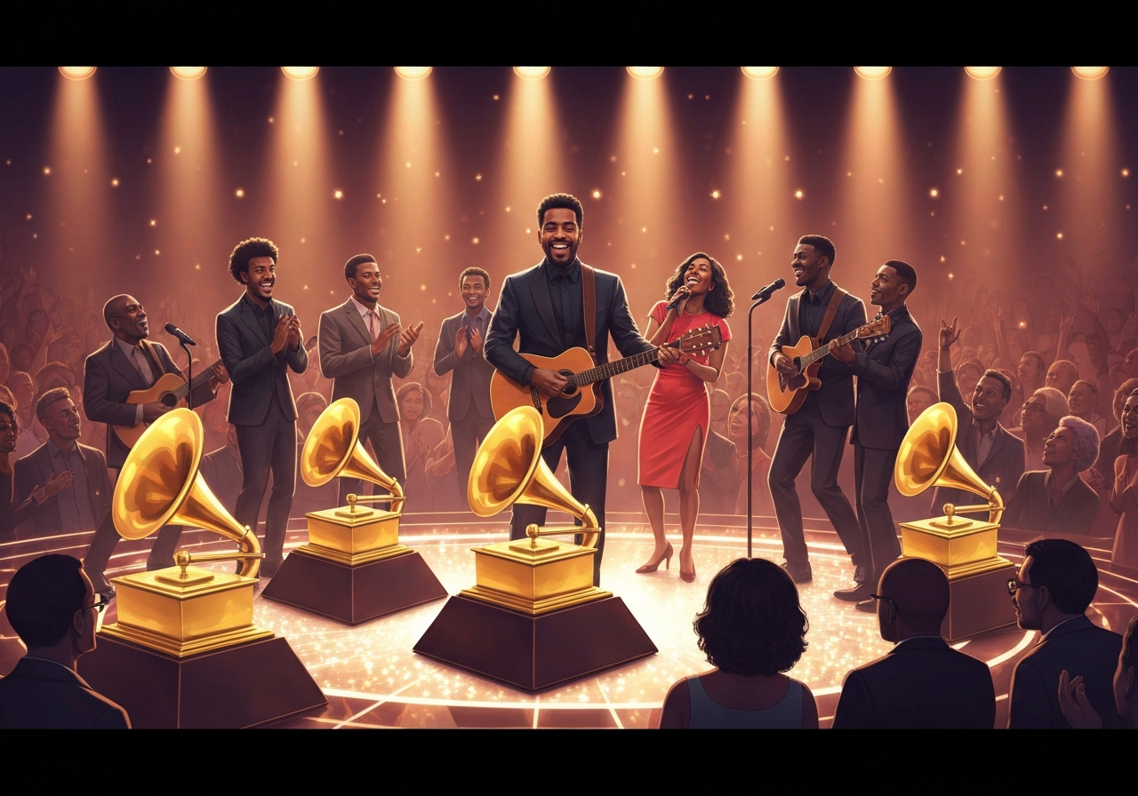 Bad Bunny og Kendrick Lamar dominerer Grammy-utdelingen 2026