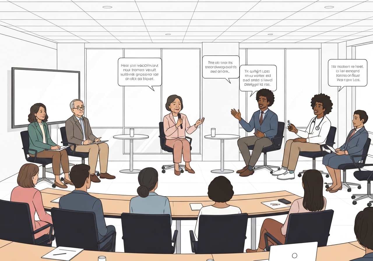 Eksperter diskuterer vaksiner, vekttap og respektfull dialog på TIME100 Talks