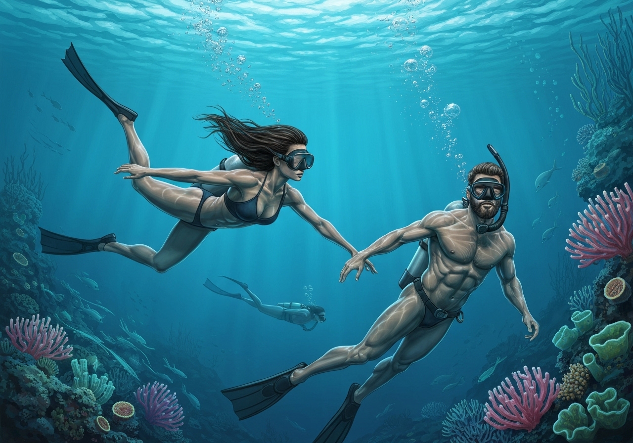 Norske fridykkere setter nye rekorder i internasjonale mesterskap