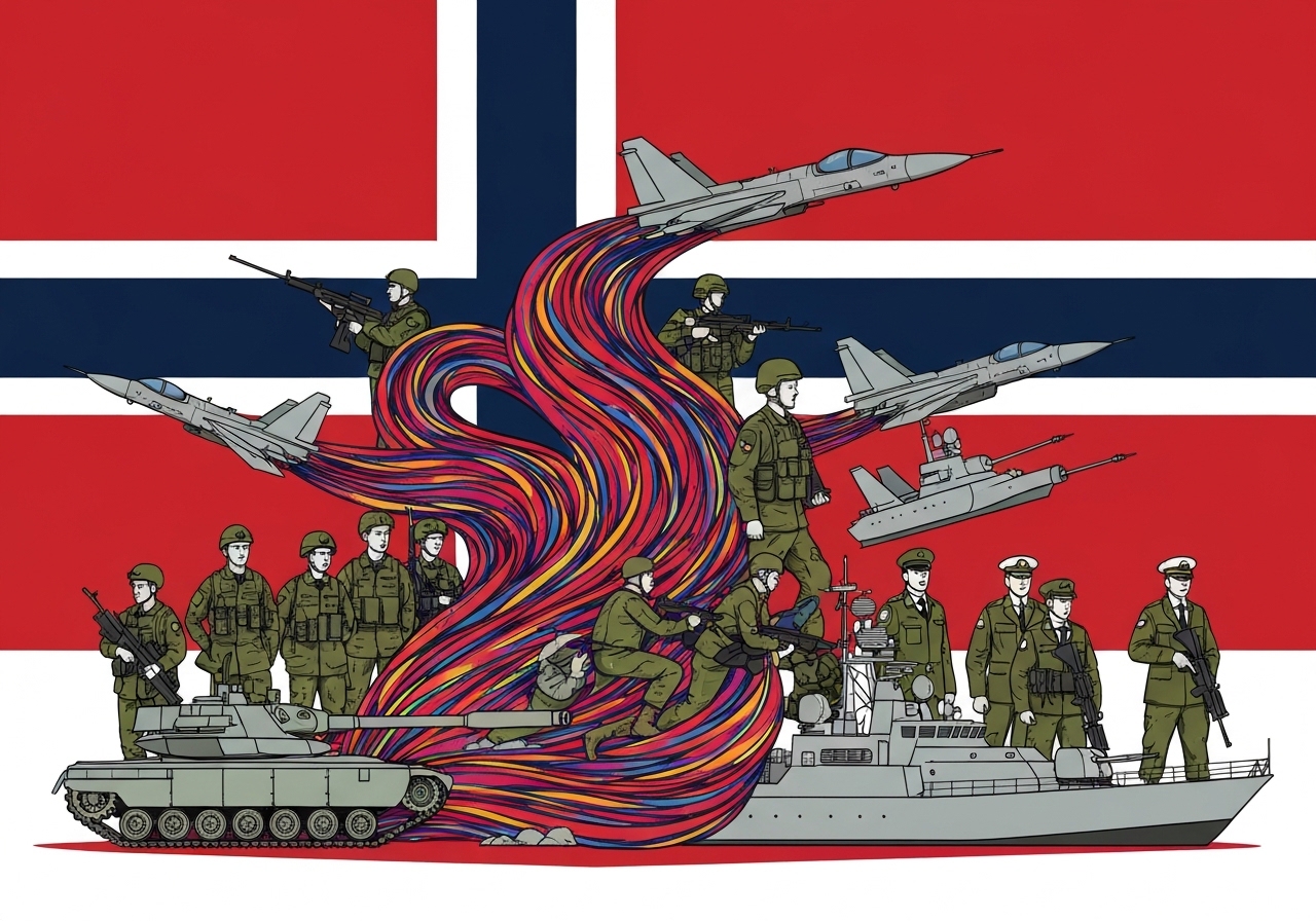 Norge øker forsvarsbudsjettet for å oppfylle NATOs toprosentmål innen 2026