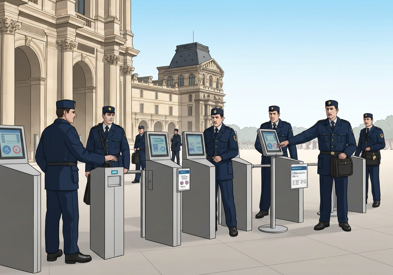 Stort billettsvindelnettverk avslørt ved Louvre-museet