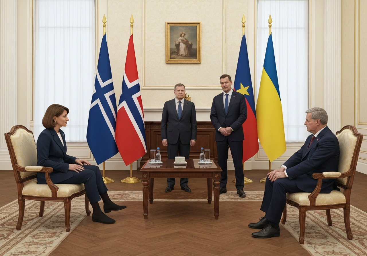 Statsminister Støre besøker Kyiv på fireårsdagen for Russlands invasjon