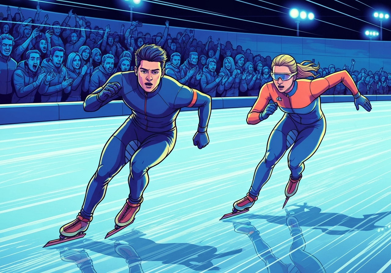 Dansk skøytesensasjon: Viktor Hald Thorup sikrer historisk OL-sølv