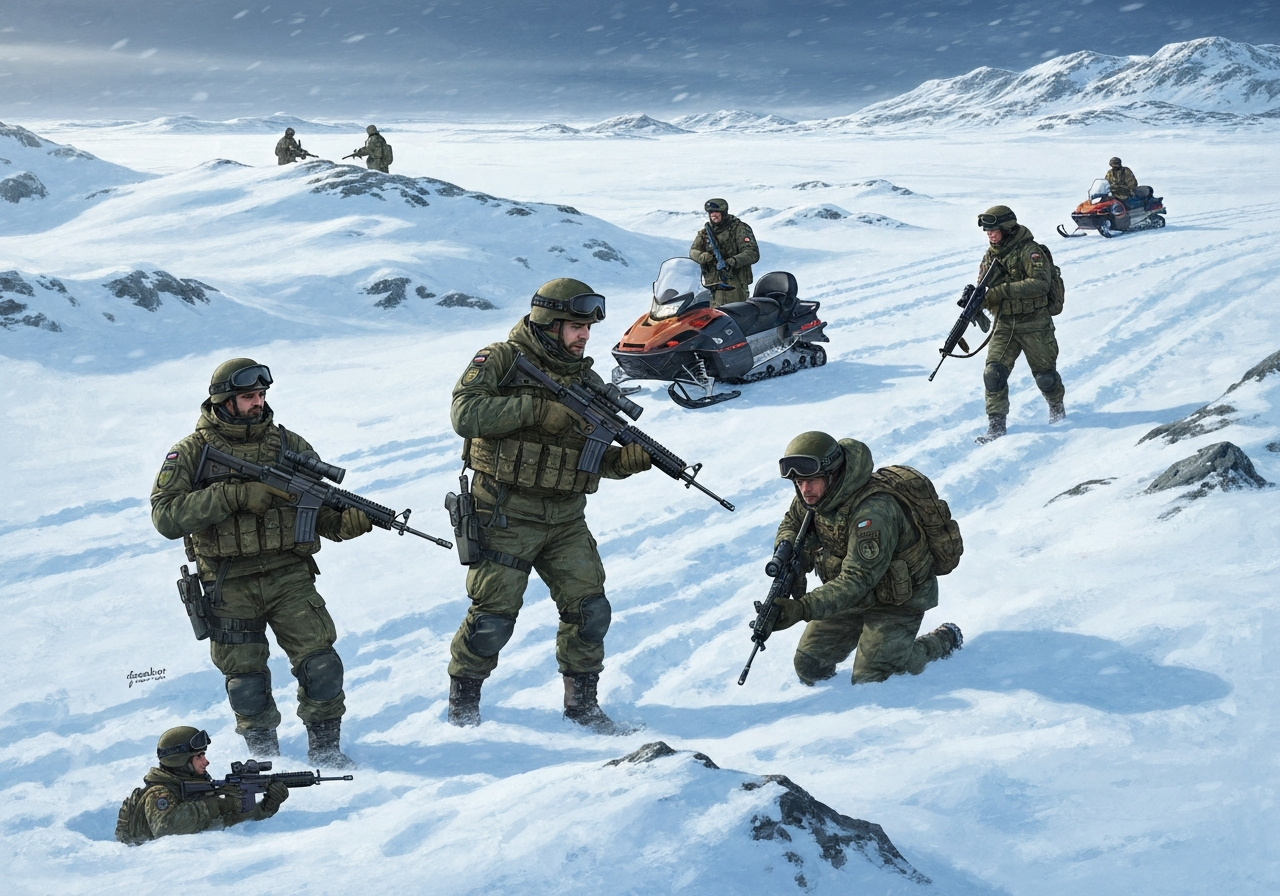 Europeiske NATO-land styrker militær tilstedeværelse i Grønland