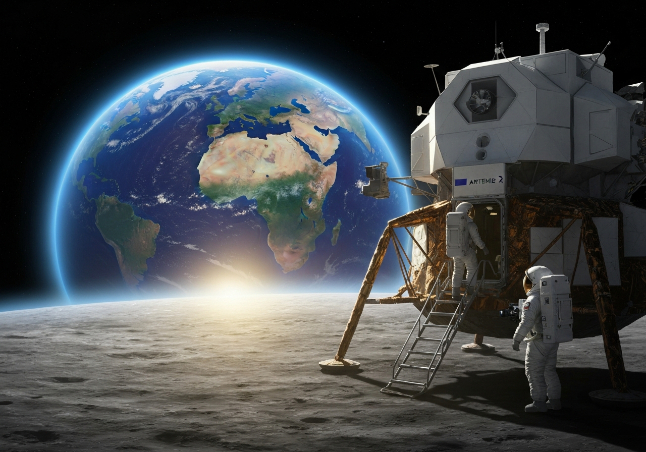 Artemis 2-astronauter forsøker å gjenskape Apollo 8s ikoniske 'Earthrise'-foto