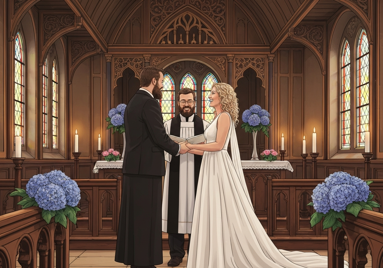 Rekordmange par giftet seg i norske kirker på valentinsdagen