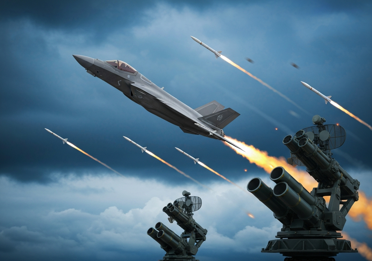 Amerikansk F-15E jagerfly skutt ned over Iran