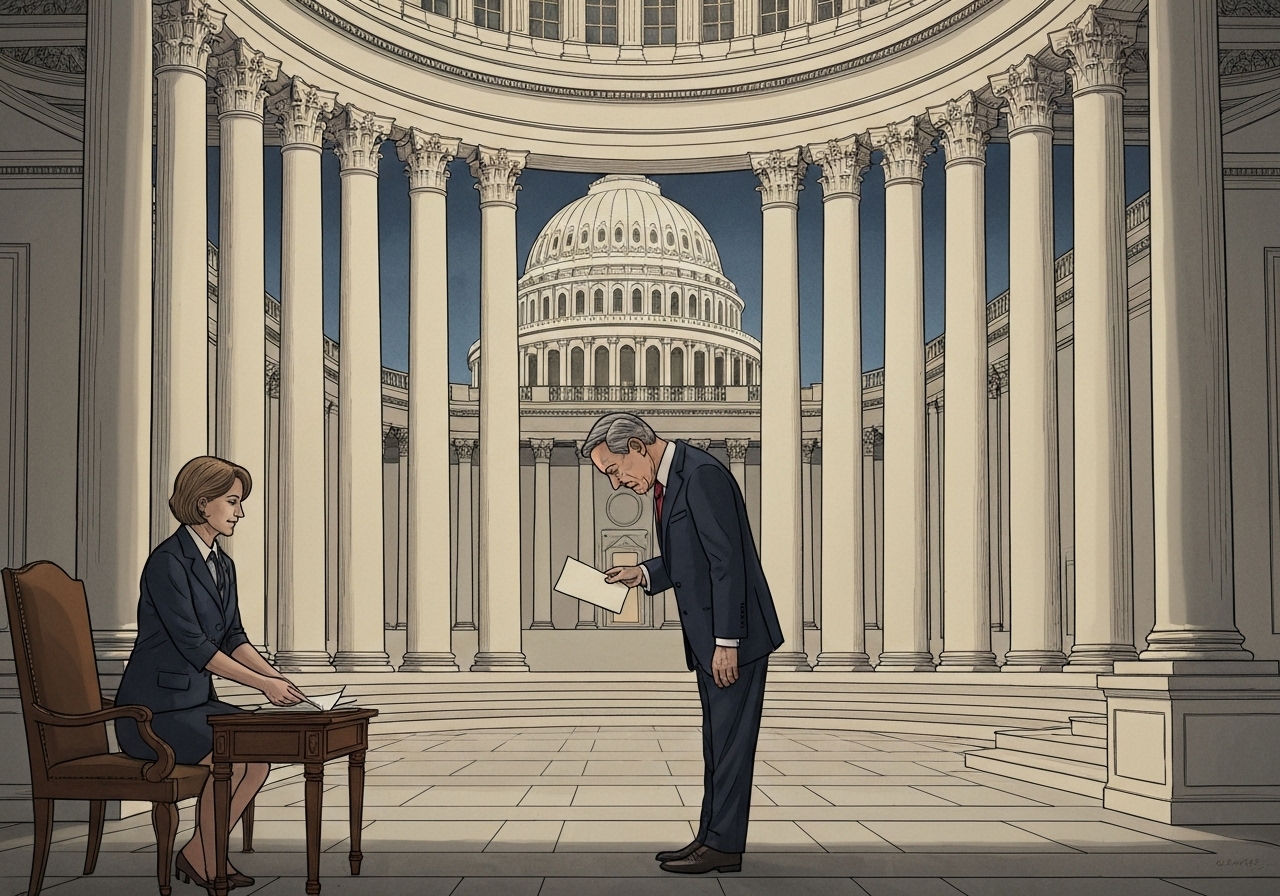 Marjorie Taylor Greene trekker seg fra Kongressen etter konflikt med Trump