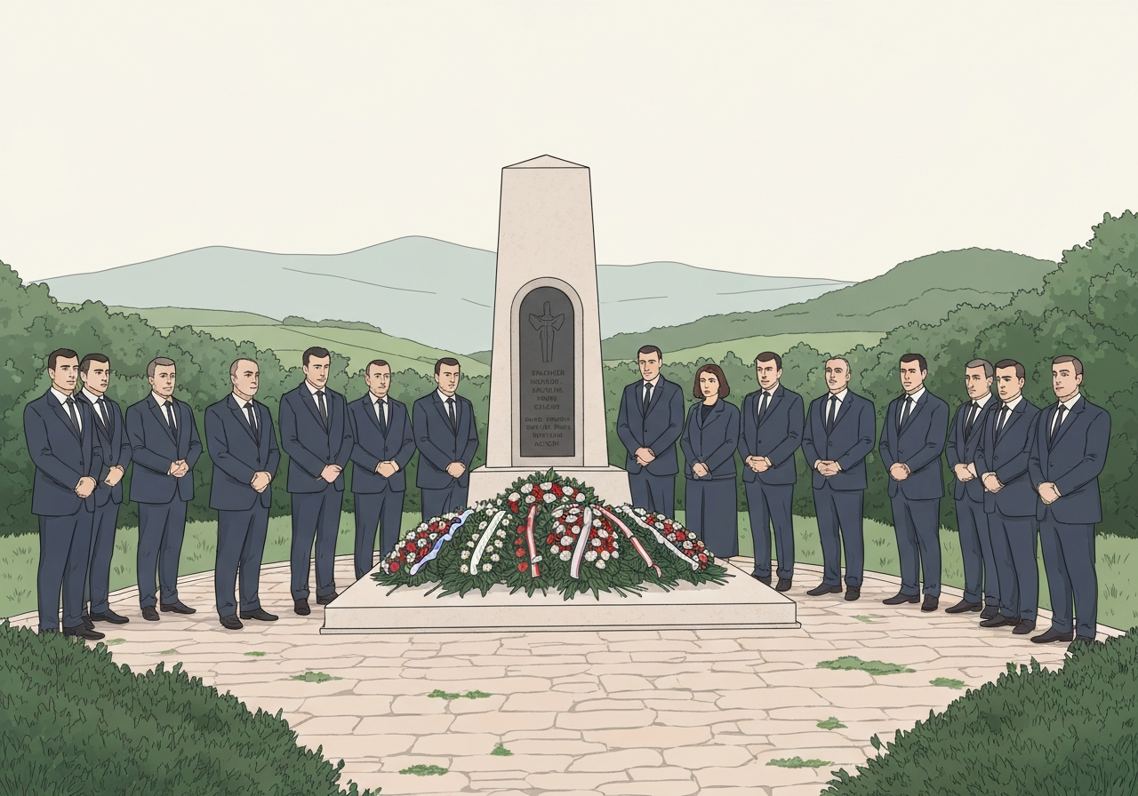 Tusenvis samlet i Srebrenica for å markere 31 år siden folkemordet