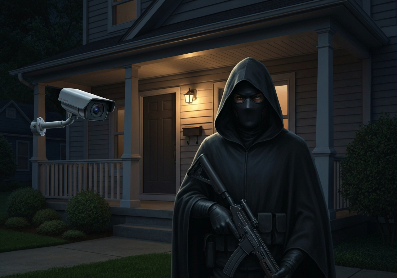 FBI frigir overvåkningsbilder av maskert og bevæpnet person i Guthrie-saken