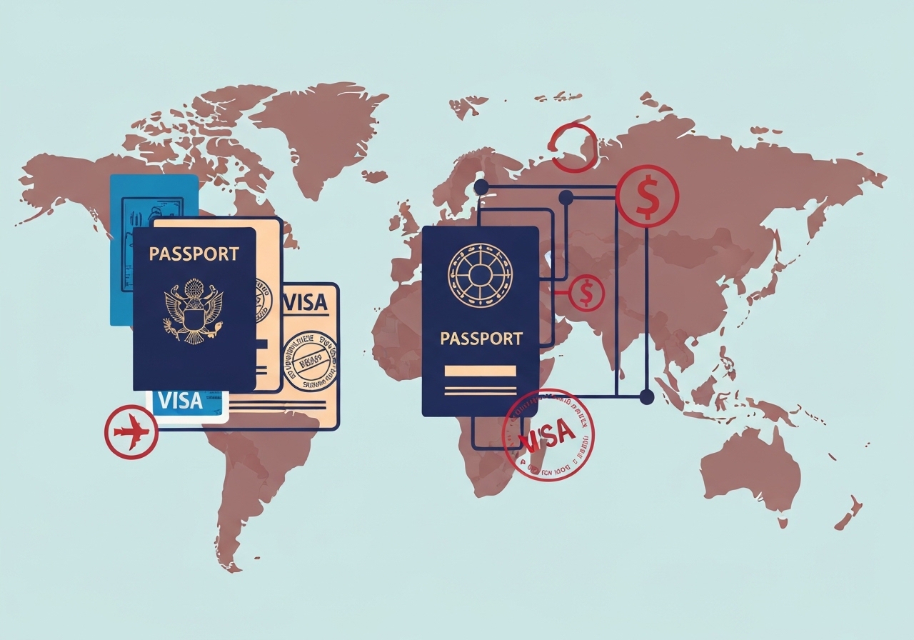 USA utvider listen over land med visumbåndskrav