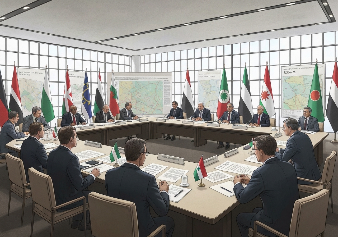 USA arrangerer konferanse i Doha for å planlegge Gaza-stabiliseringsstyrke