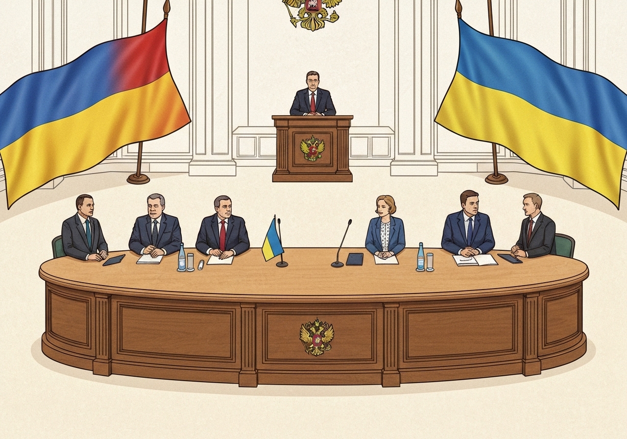 Russland avviser deler av Ukrainas fredsplan