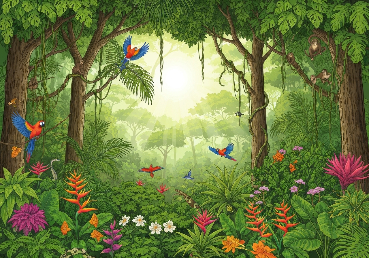 Norge bidrar med 30 milliarder kroner til nytt regnskogfond