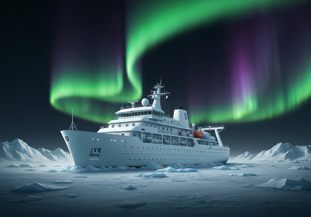 Flytende laboratorium skal utforske livet i Arktis