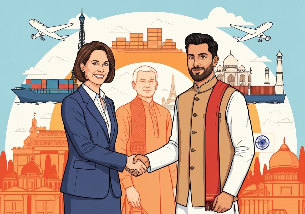 EU og India inngår historisk frihandelsavtale