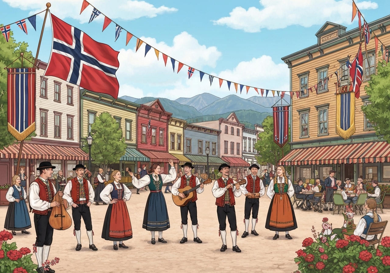Kronprins Haakon besøker Decorah for å markere 200 år med norsk utvandring