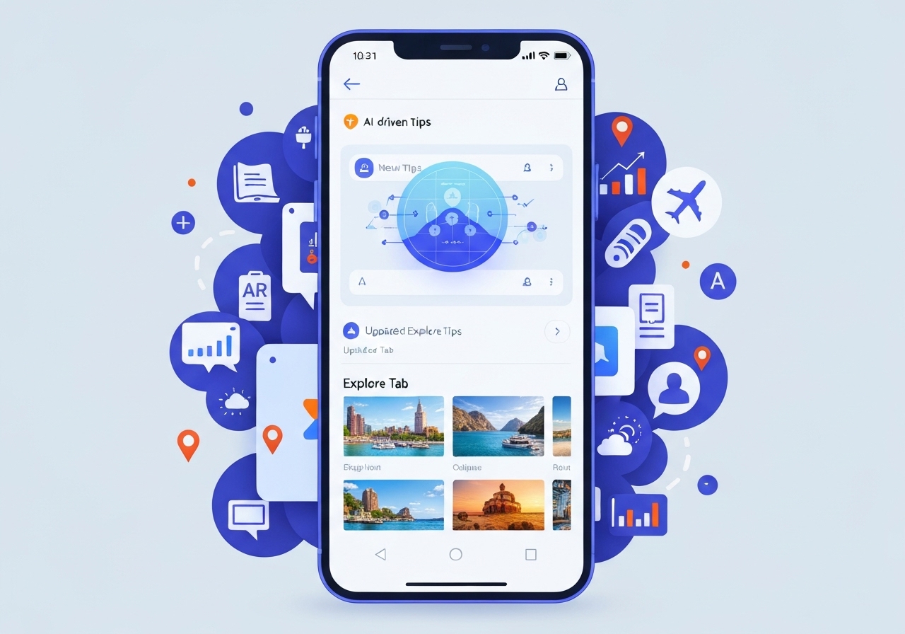 Google Maps introduserer nye funksjoner for enklere reiseplanlegging