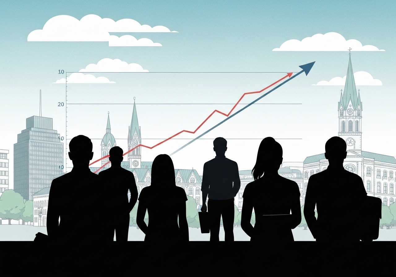 Arbeidsledigheten øker til 4,7 prosent i tredje kvartal