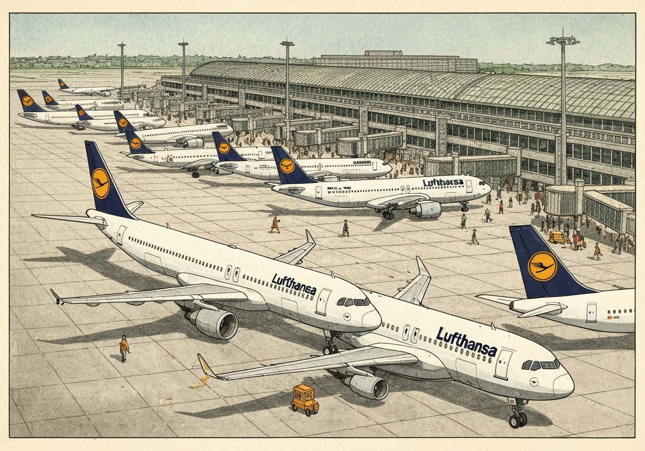 Lufthansa kansellerer 20.000 flyavganger grunnet drivstoffpriser