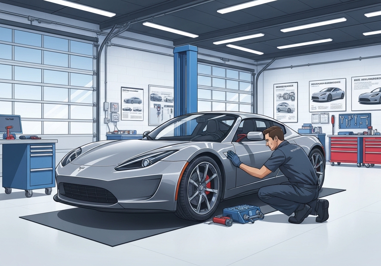 Tesla-biler topper strykstatistikken i EU-kontroller