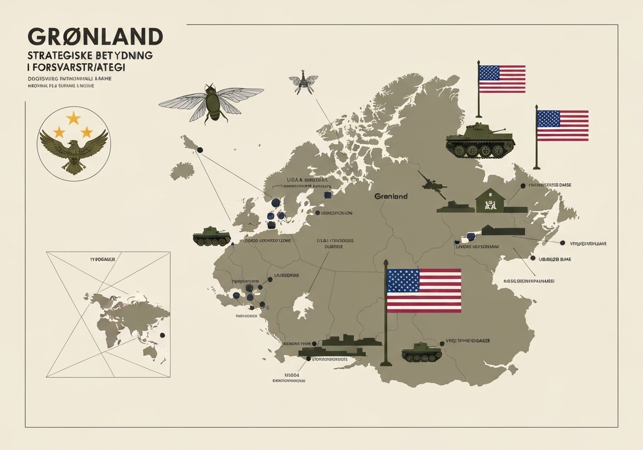 USA fremhever Grønland som nøkkelområde i ny forsvarsstrategi