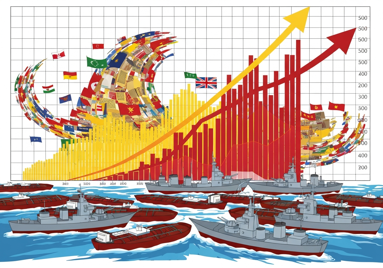 Oljeprisen stiger kraftig etter USAs kunngjøring om blokade av Iran