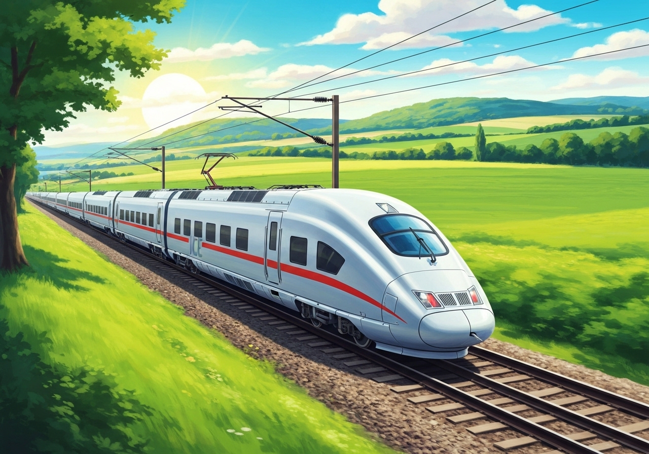 Nye ICE 3neo-tog forbedrer reisetiden mellom Amsterdam og Berlin