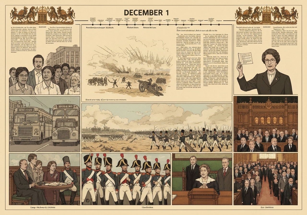 Historiske hendelser på 1. desember