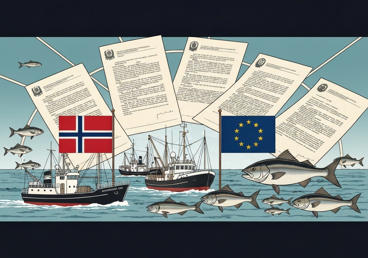 Norge og EU inngår ny fiskeriavtale for 2025
