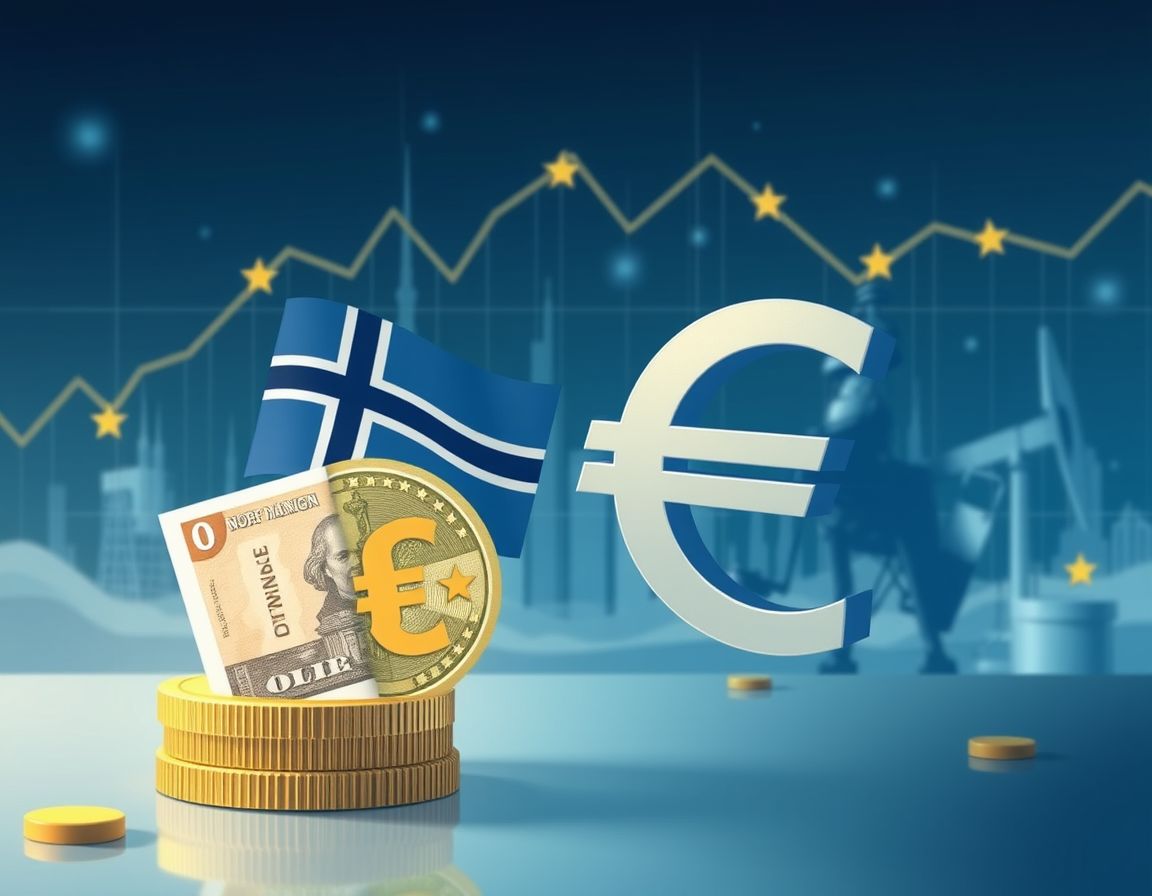 Sterkeste krone mot euroen på over tre år
