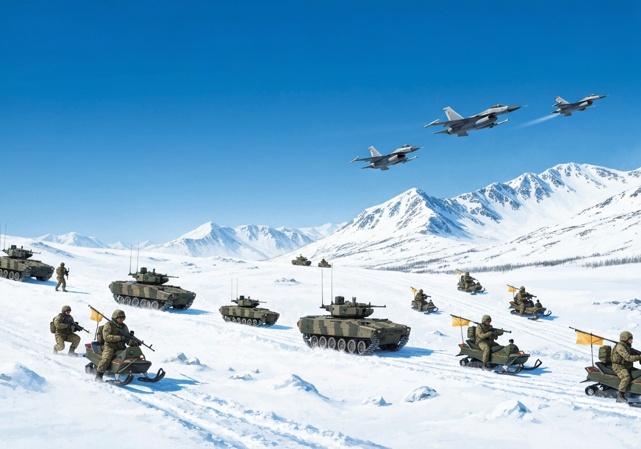 NATO gjennomfører massiv militærøvelse i Arktis med fokus på Russland