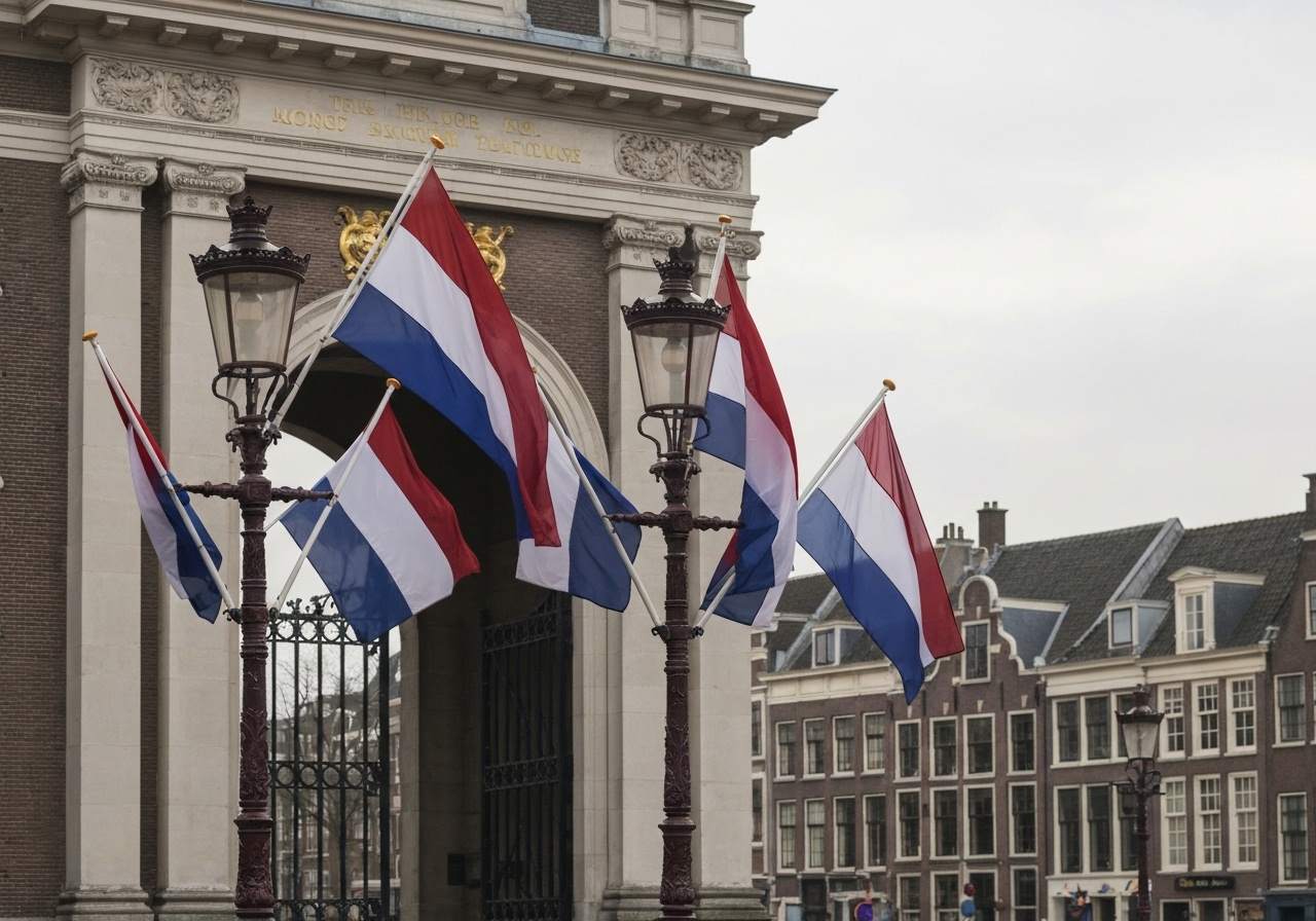 Uithoorn fjerner nederlandske flagg fra gatebildet