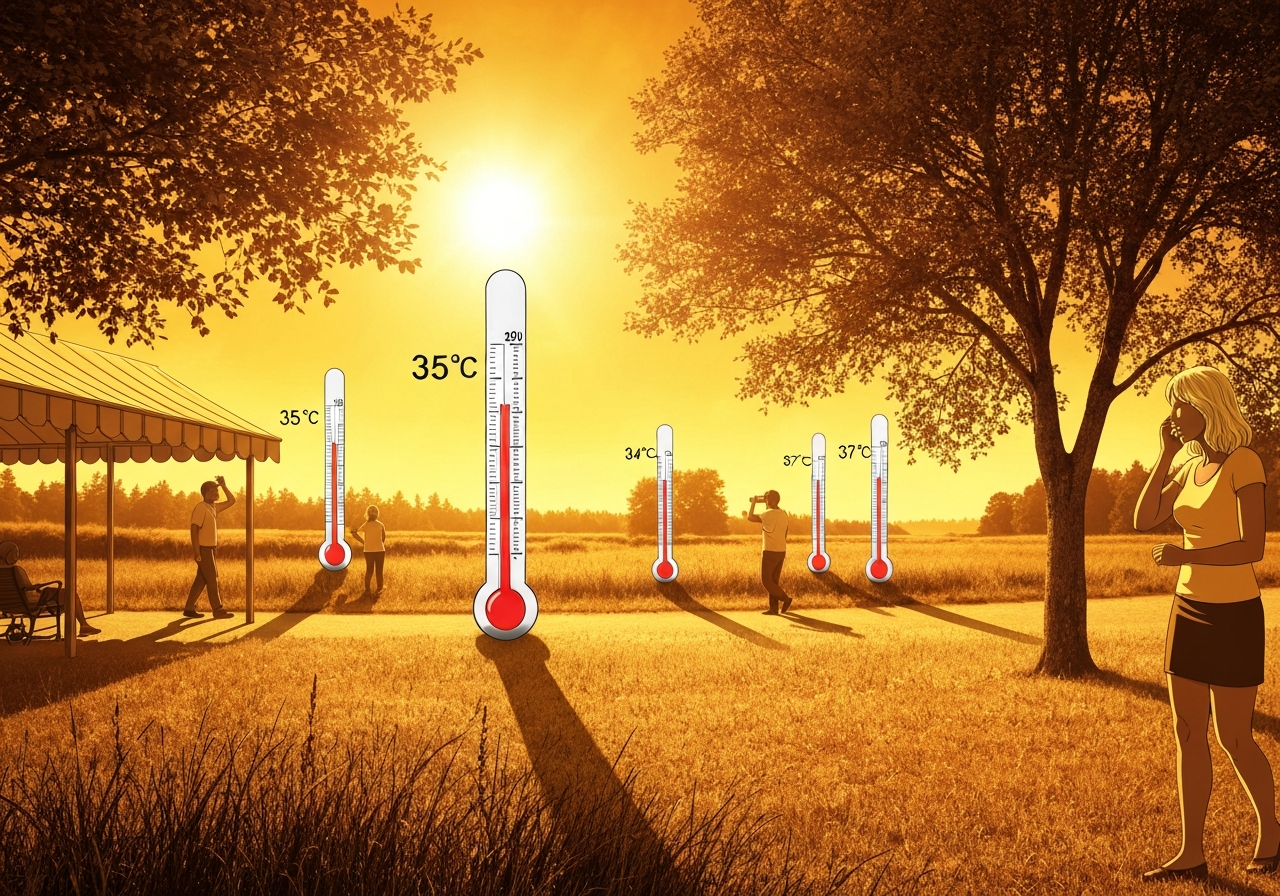Nordiske land opplever uvanlig og langvarig sommervarme