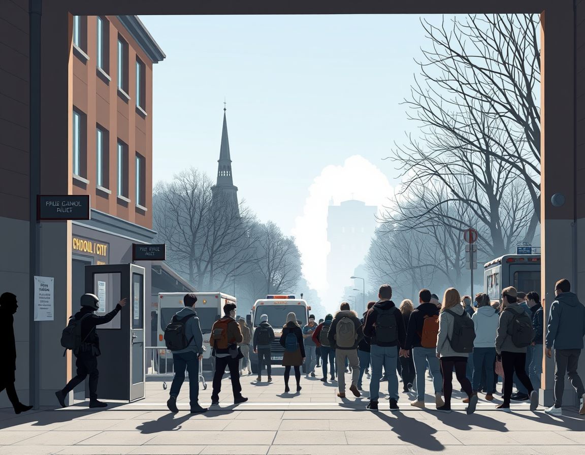 Franske elevprotester eskalerer med tåregass og branner