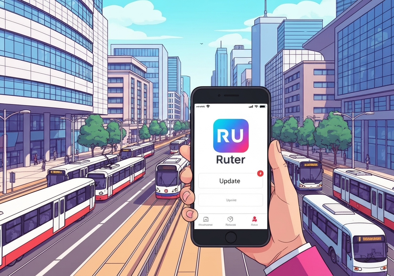 Ruter-appen krever oppdatering: Eldre versjoner slutter å fungere