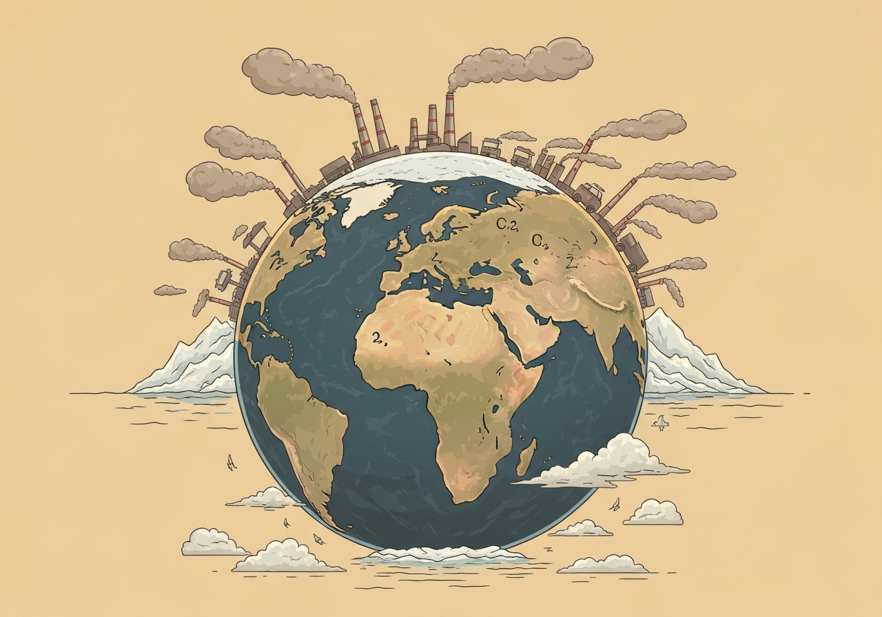 Ny FN-rapport: Verden på vei mot 2,8 graders oppvarming