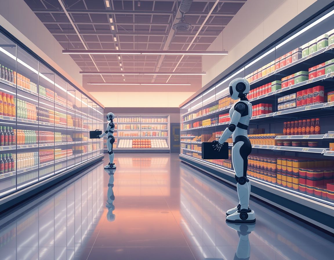 Humanoide roboter testes i danske supermarkeder på nattskift