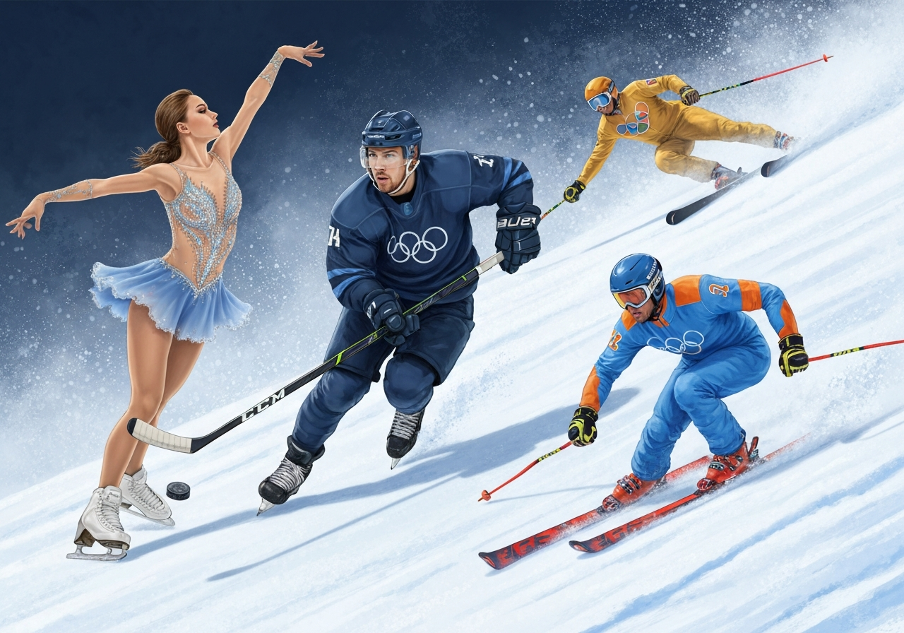 Team USA med sterk åpning i vinter-OL 2026