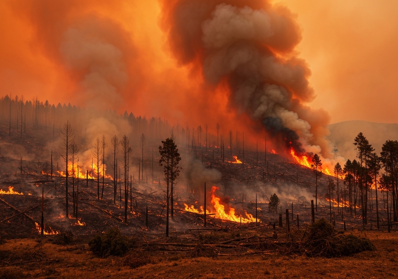 Skogbranner i Chile: Minst 18 døde og unntakstilstand erklært