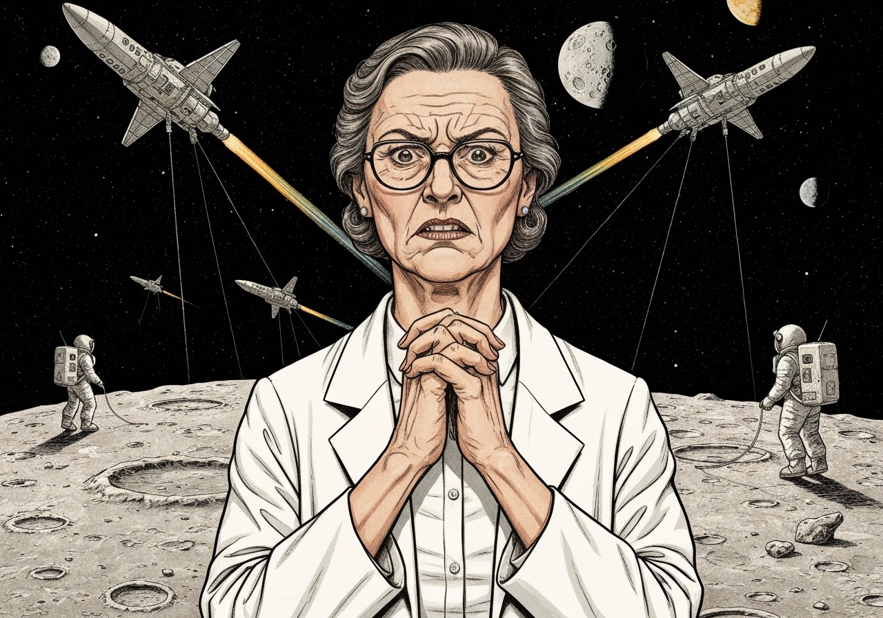 Kim Kardashian hevder månelandingen var en bløff – NASA svarer