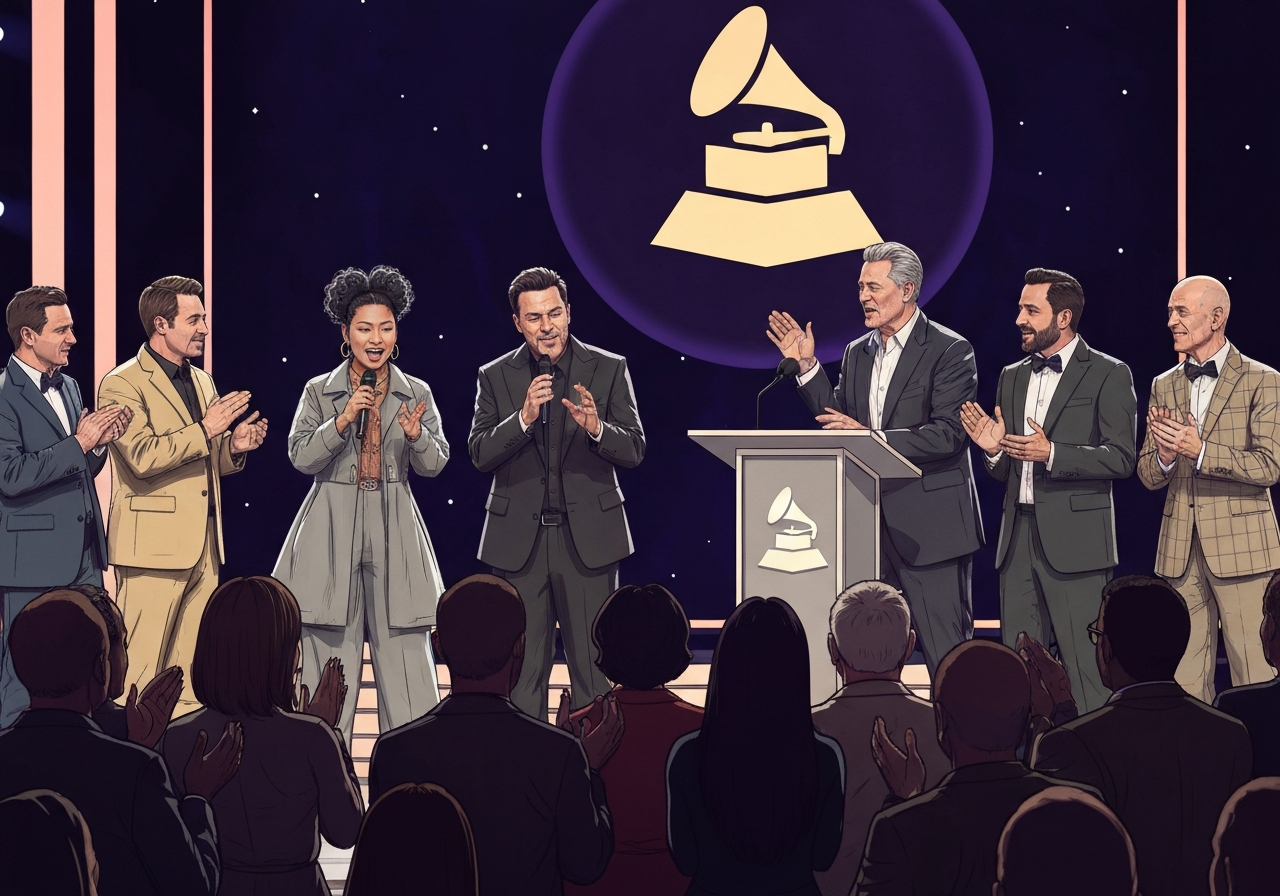 Bad Bunny og Billie Eilish vinner Grammy-priser og kritiserer ICE