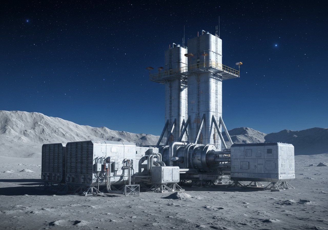 NASA planlegger atomreaktor på månen innen 2030