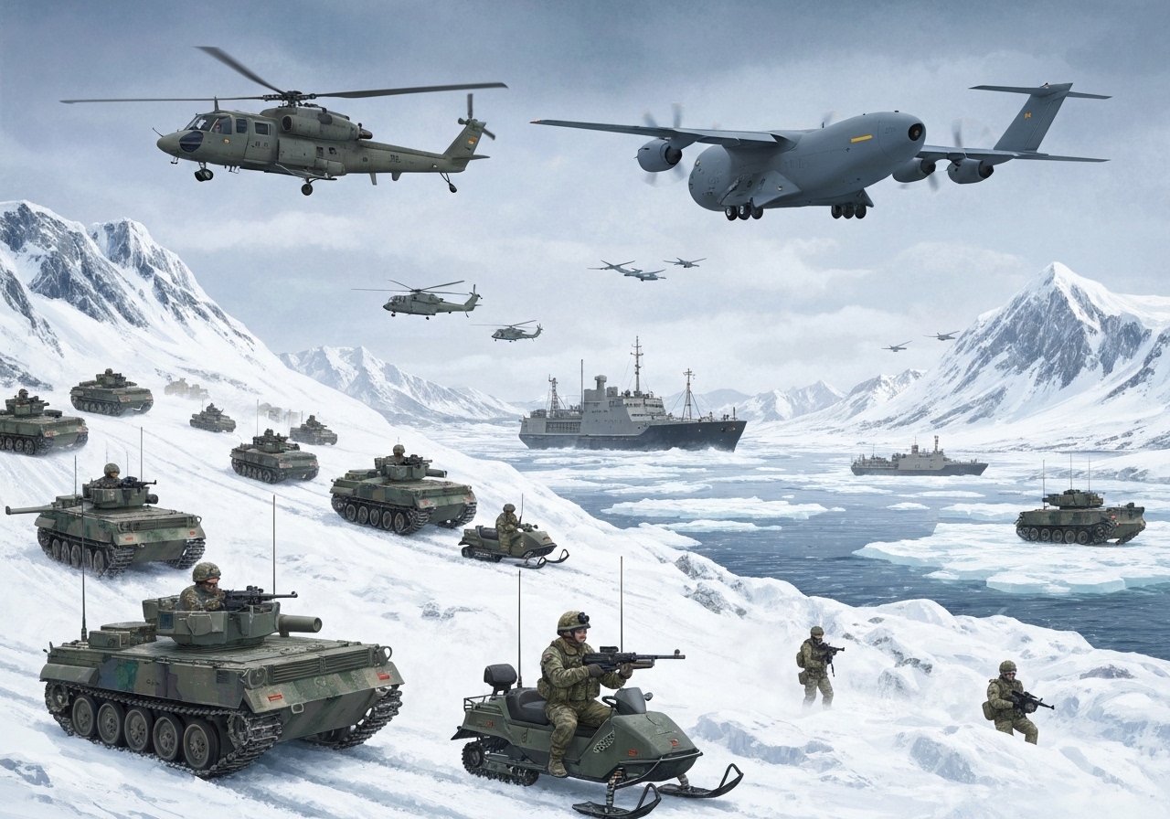 4 000 amerikanske soldater deltar i arktisk øvelse i Norge