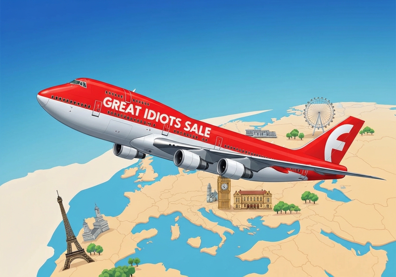 Ryanair lanserer "Great Idiots"-salg etter offentlig feide med Elon Musk