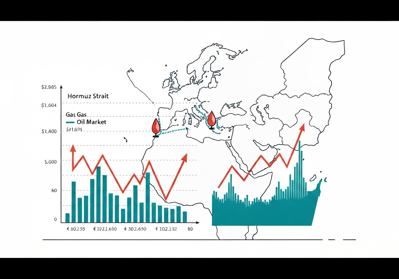 Gassprisen i Europa stiger kraftig etter uro i Midtøsten