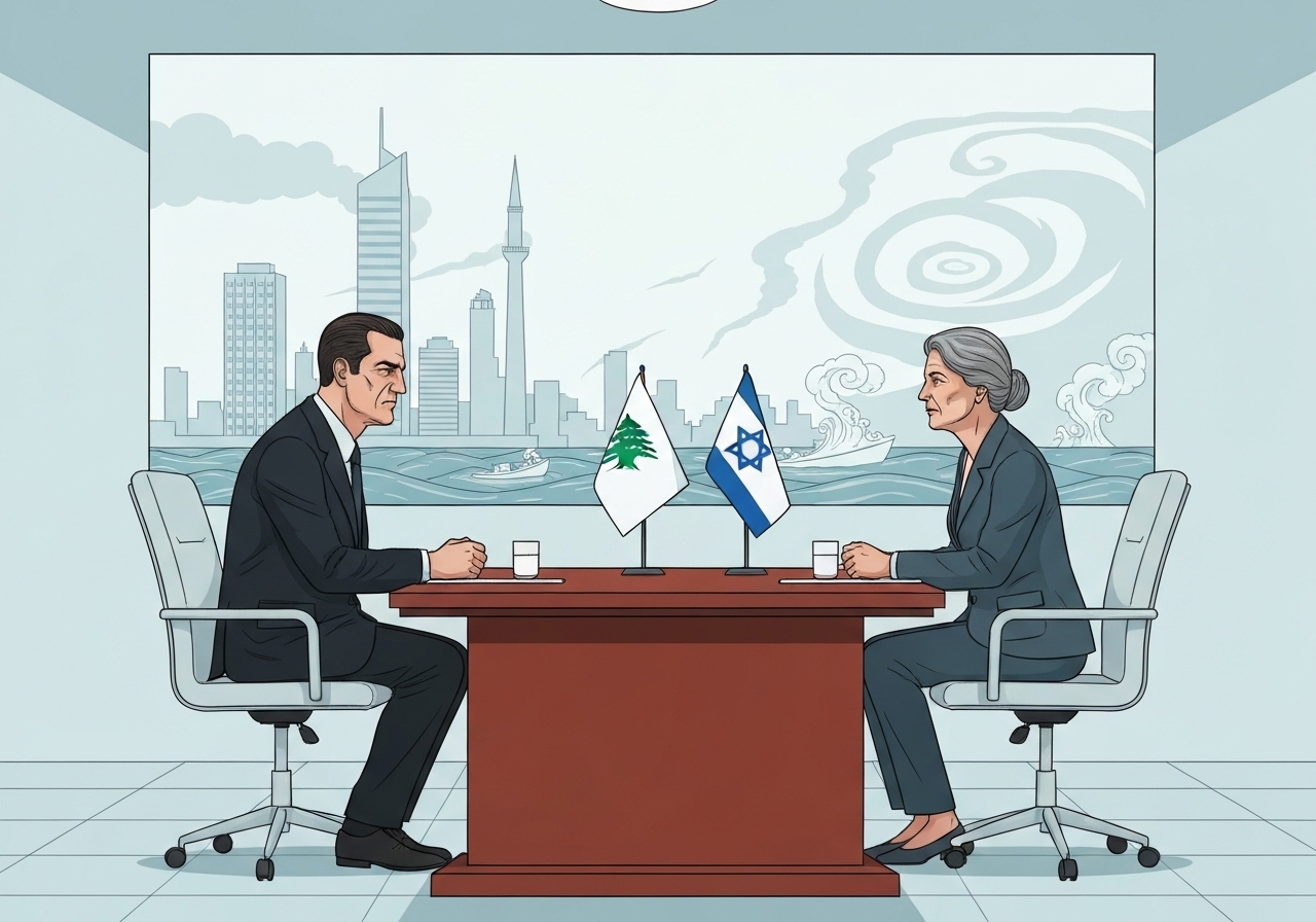 Libanon og Israel i direkte samtaler etter 40 år