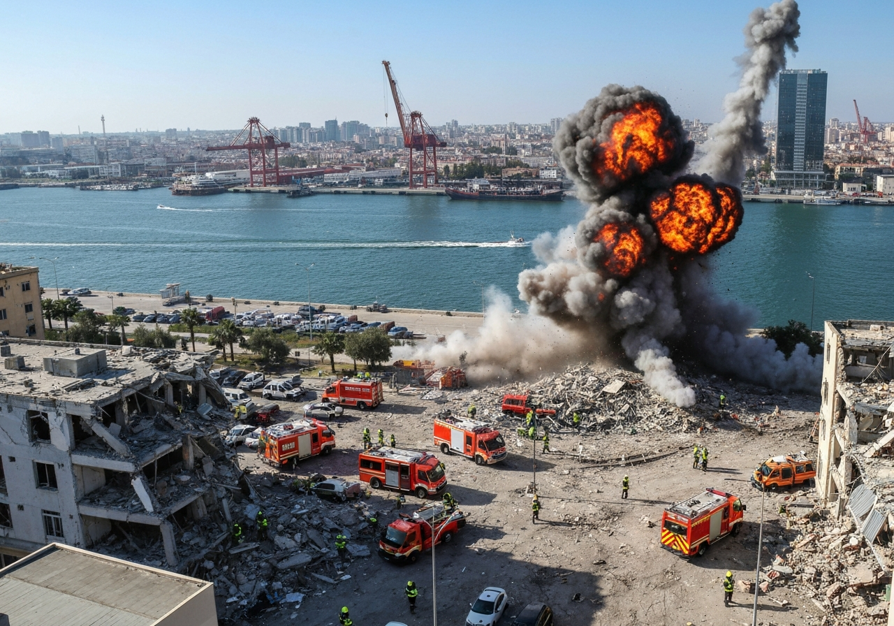 Eksplosjoner i Iran: Flere døde og skadde i Bandar Abbas og Ahvaz